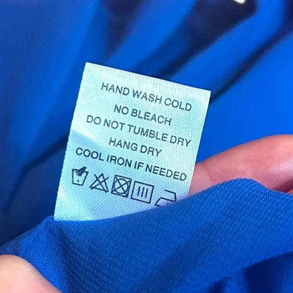 Superdown sharona pleated mini dress Cobalt Blue Size Medium NWOT Revolve - Picture 13 of 13